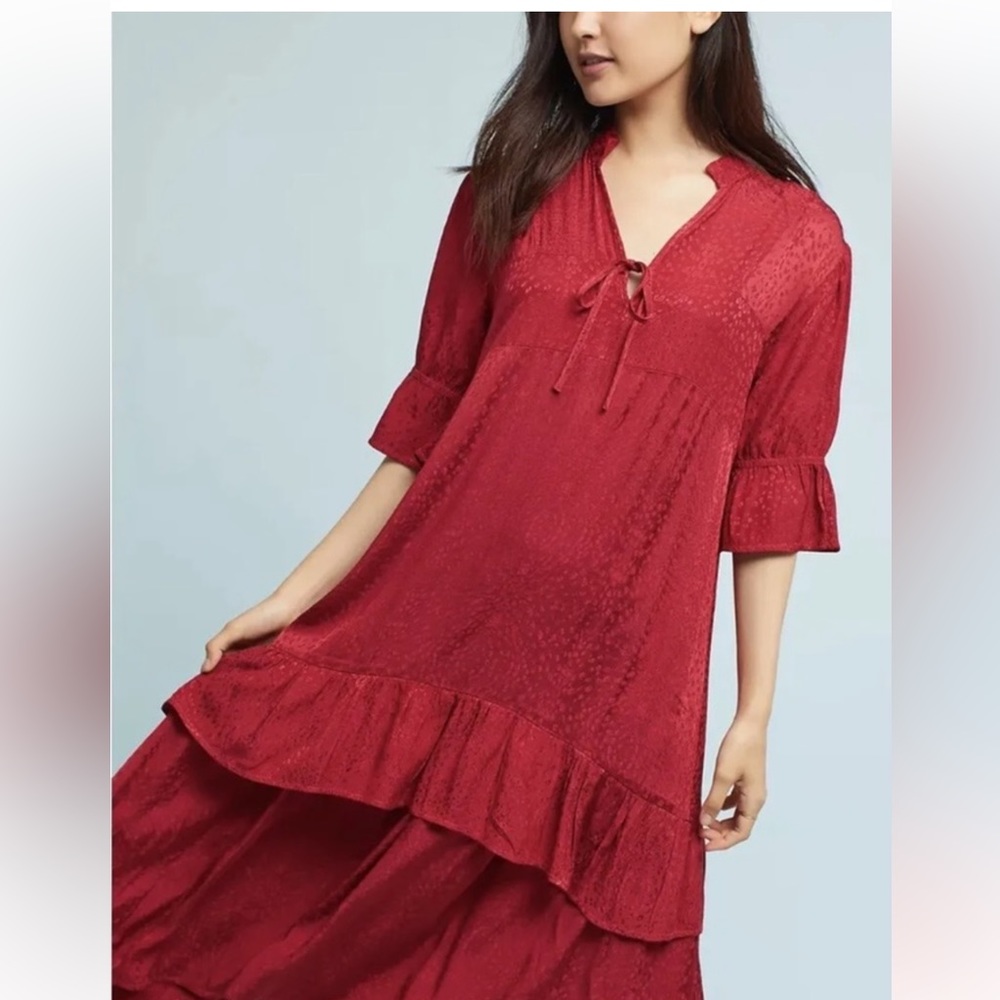 LaCausa red dress size Small